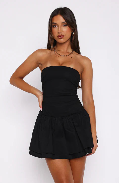 Olivia Mini Dress Black