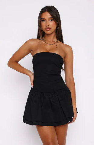 Olivia Mini Dress Black