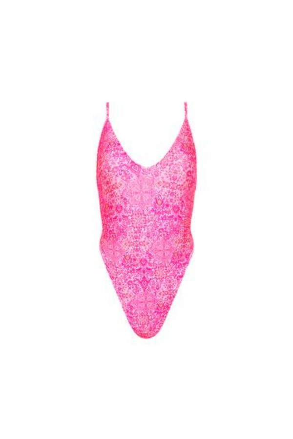 Laguna Luxe - PLUNGE CROSS BACK ONE PIECE