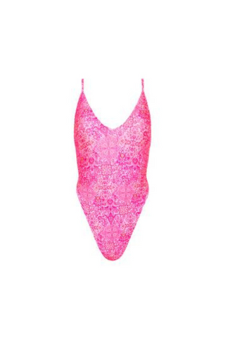 Laguna Luxe - PLUNGE CROSS BACK ONE PIECE