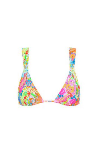 Tropical Twist - Slide Bralette Bikini Top