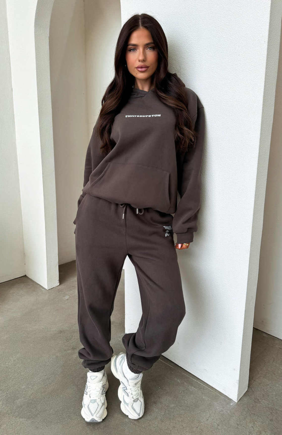 Oversize Hoodie Set - Charcoal