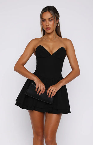 Stunner Mini Dress Black