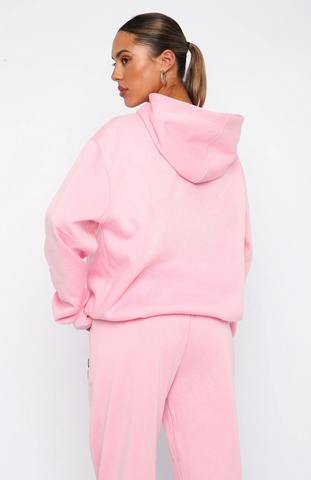 Oversize Hoodie Set - Posy Pink