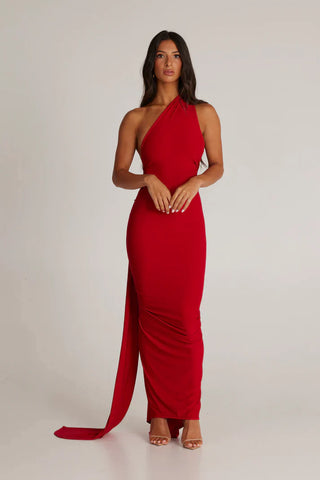 Victoria Maxi Dress - Red