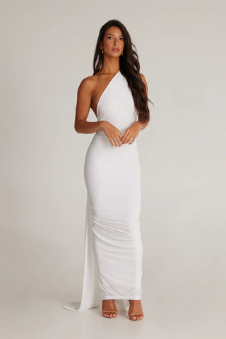 Victoria Maxi Dress - White