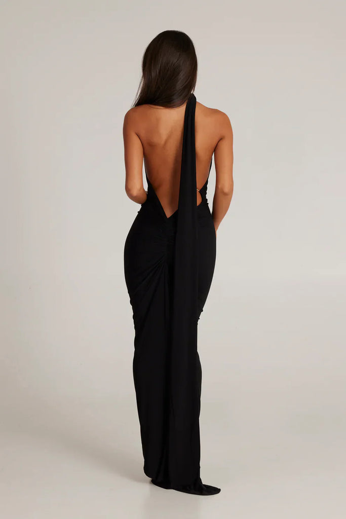 Victoria Maxi Dress - Black