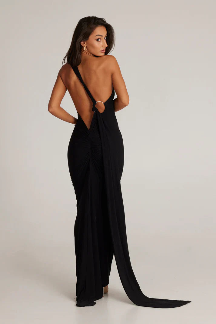 Victoria Maxi Dress - Black