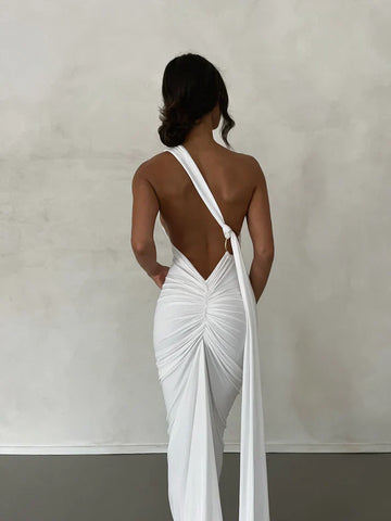 Victoria Maxi Dress - White