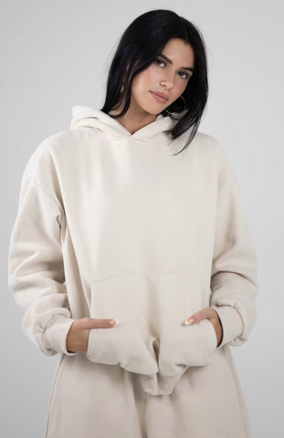 Oversize Hoodie Set - Bone