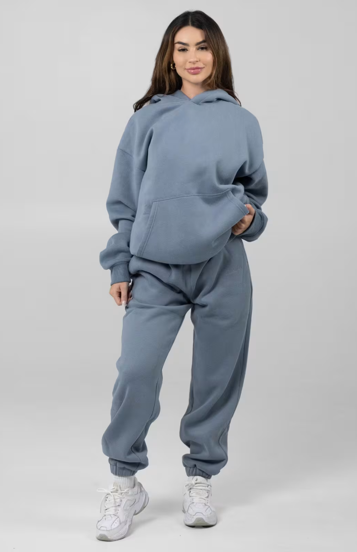 Oversize Hoodie Set - Sky