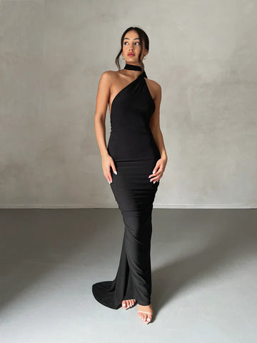 Victoria Maxi Dress - Black