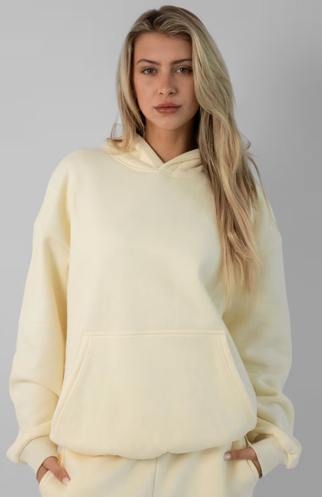 Oversize Hoodie Set - Butter