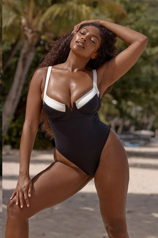 Havana ONE PIECE - BLACK/IVORY