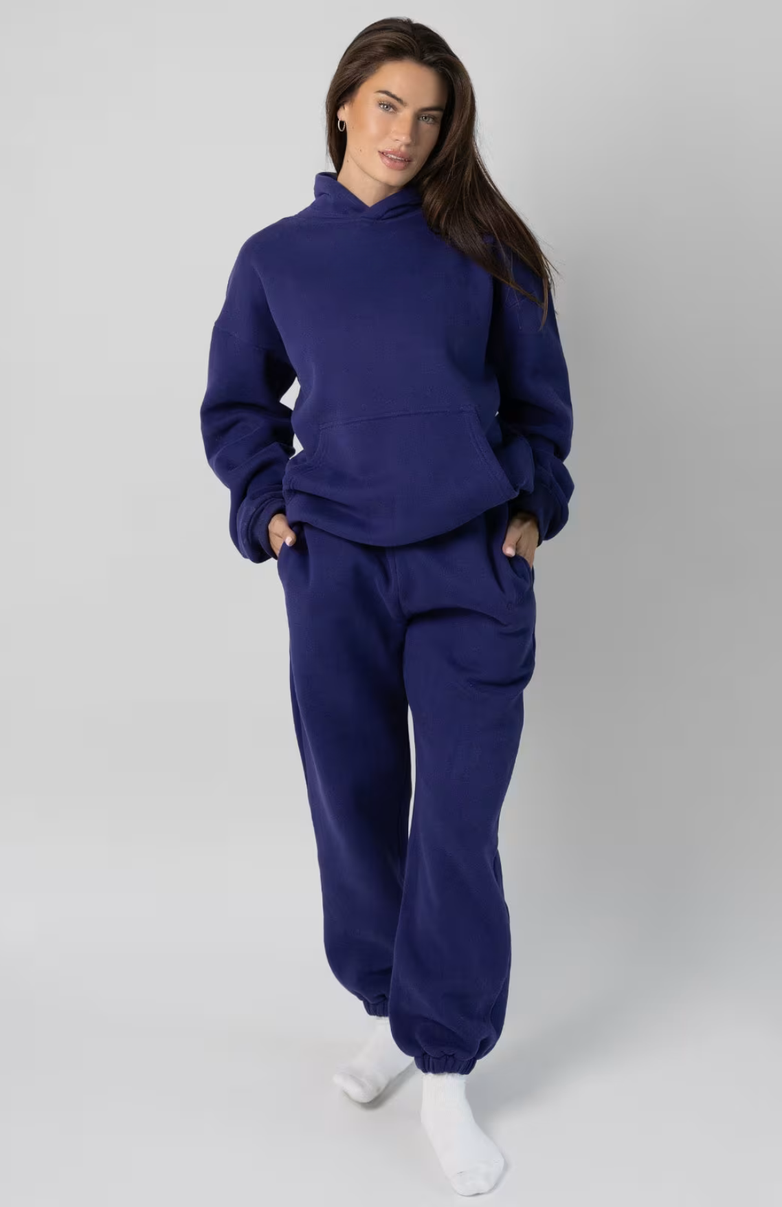 Oversize Hoodie Set - Indigo