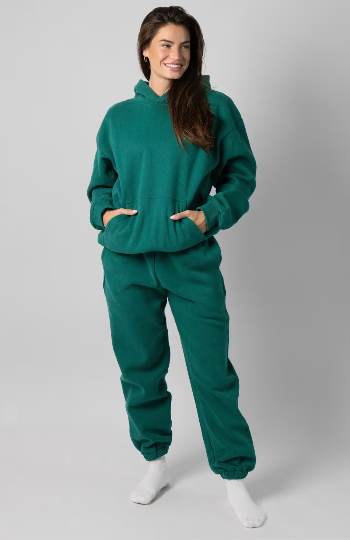 Oversize Hoodie Set - Teal