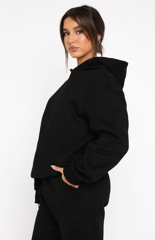 Oversize Hoodie Set - Onyx