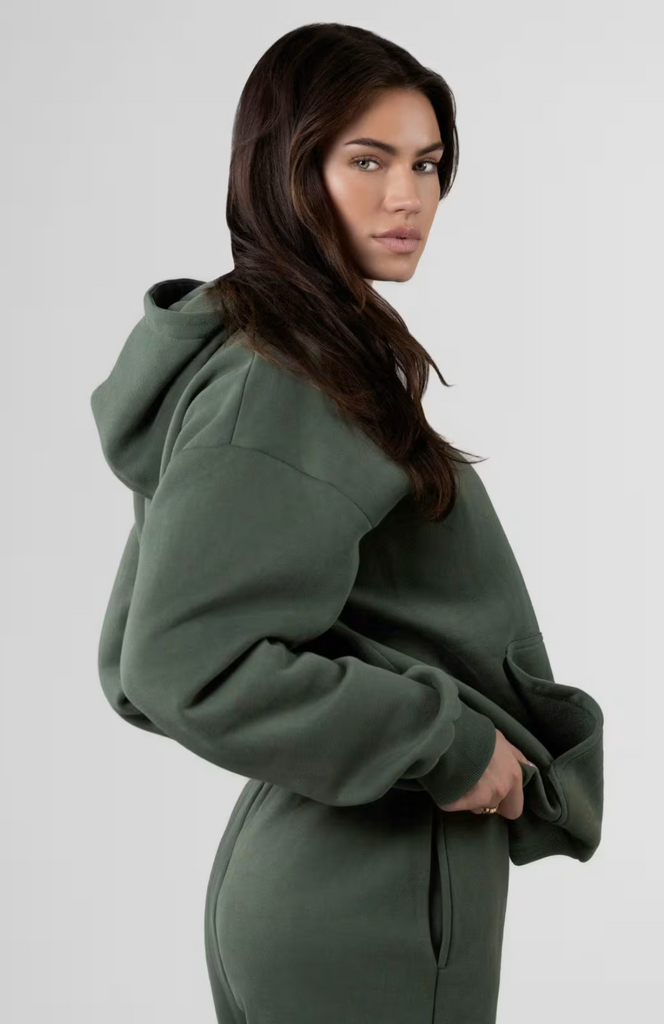 Standard Oversize Hoodie Set - Forest