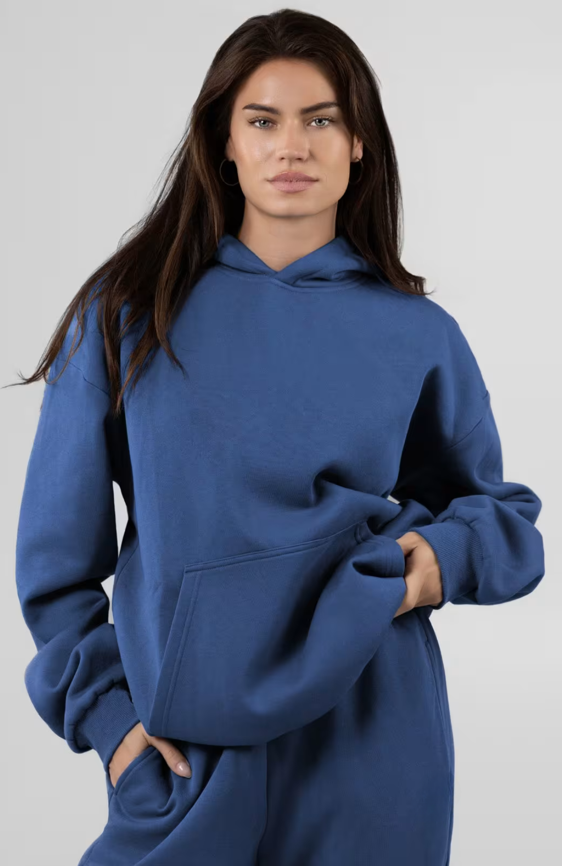 Standard Oversize Hoodie Set - Pacific