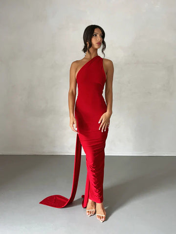 Victoria Maxi Dress - Red