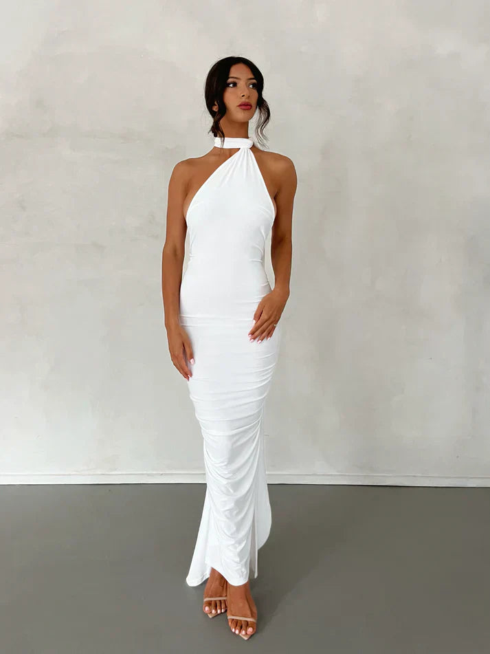 Victoria Maxi Dress - White