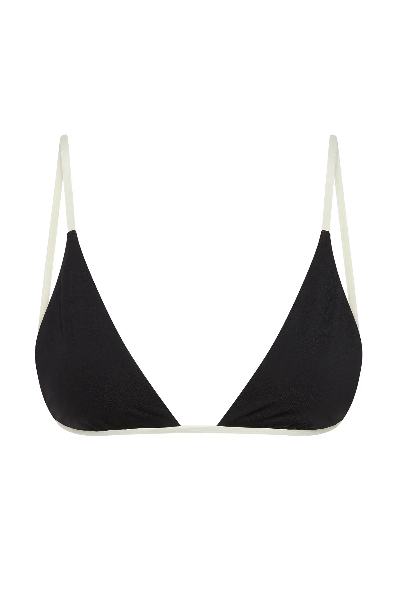 Monaco TOP - BLACK/IVORY