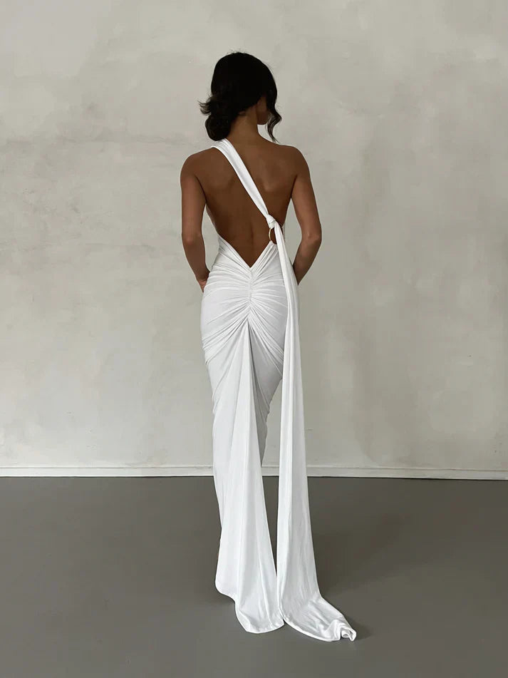 Victoria Maxi Dress - White