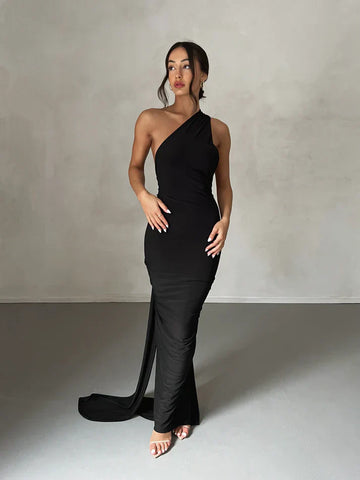 Victoria Maxi Dress - Black