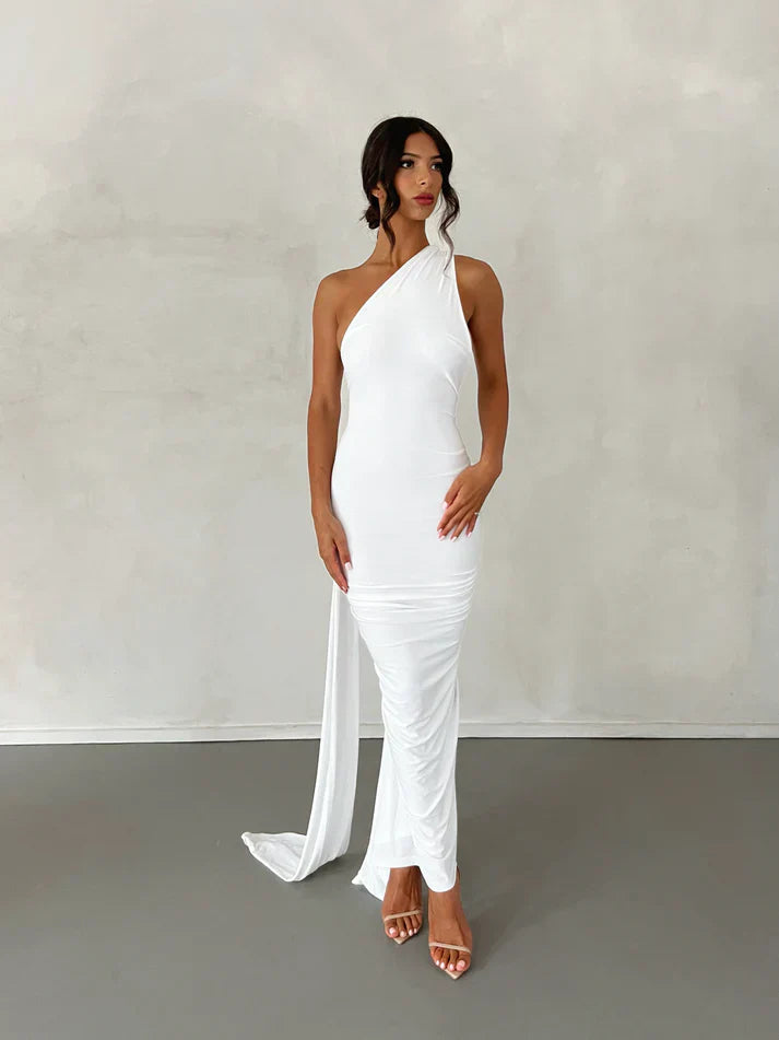 Victoria Maxi Dress - White