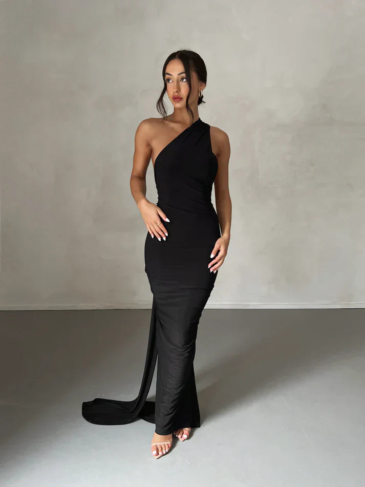 Victoria Maxi Dress - Black