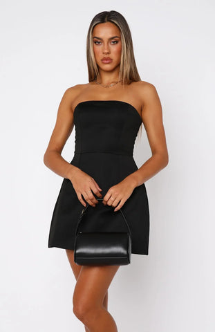 Luna Mini Dress Black