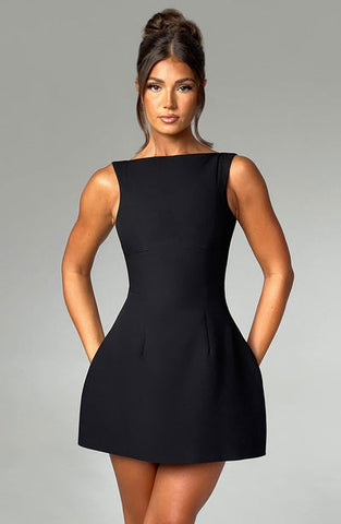 Donna Mini Dress - Black