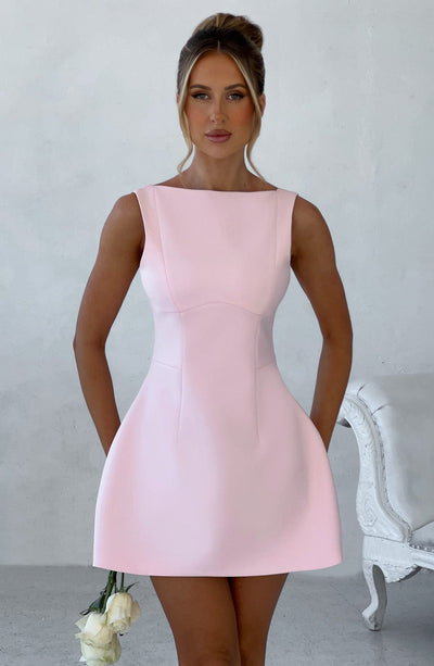 Donna Mini Dress - Blush