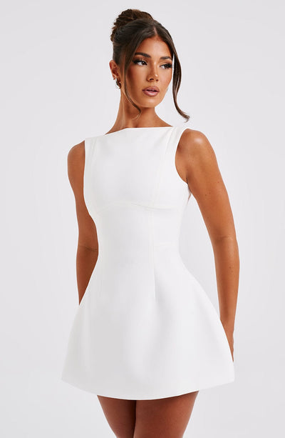 Donna Mini Dress - Ivory