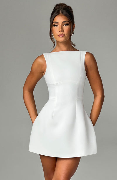 Donna Mini Dress - Ivory