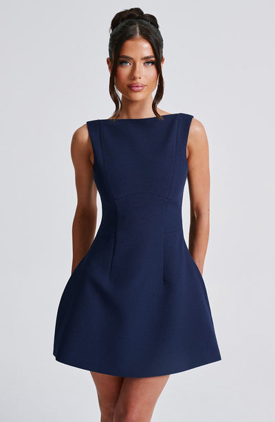 Donna Mini Dress - Navy