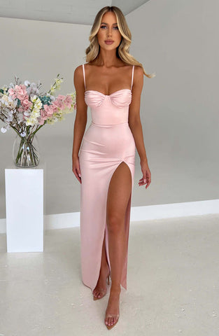 Mandy Maxi Dress - Blush