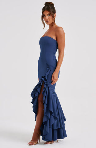 Everly Maxi Dress - Navy