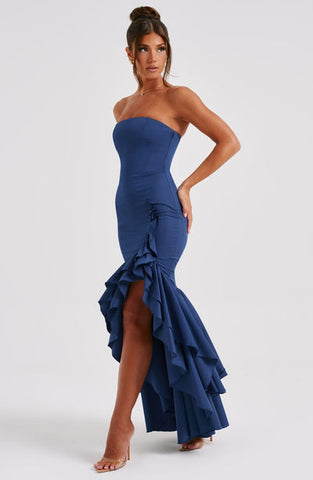 Everly Maxi Dress - Navy