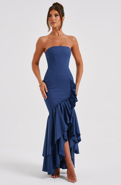 Everly Maxi Dress - Navy