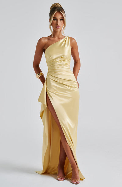 Julie Maxi Dress - Lemon