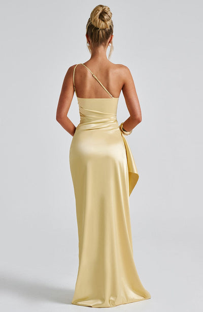 Julie Maxi Dress - Lemon