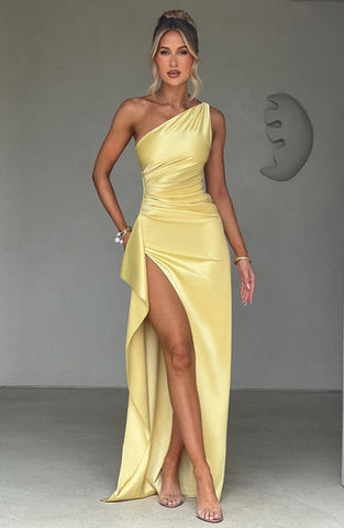 Julie Maxi Dress - Lemon