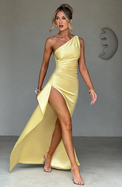 Julie Maxi Dress - Lemon