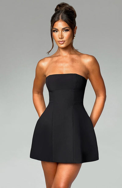 Mia Mini Dress - Black