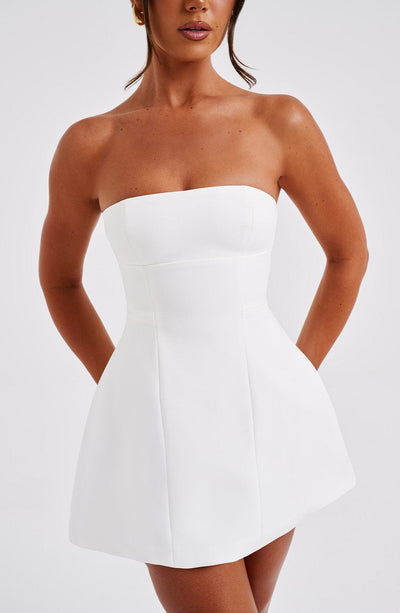 Mia Mini Dress - Ivory