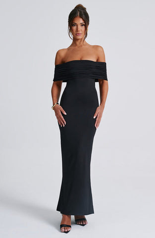 Jessie Maxi Dress - Black