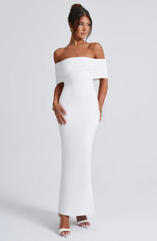 Jessie Maxi Dress - White