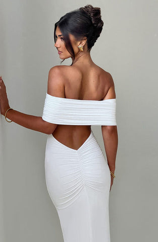 Jessie Maxi Dress - White