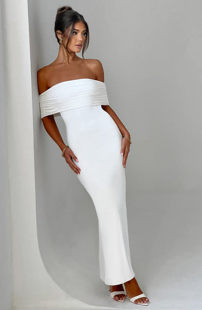 Jessie Maxi Dress - White